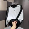 Trendiger Herren Slim-Fit Hoodie mit Stickerei - Vielseitiges Herbst-Freizeit-Oberteil mit langen Ärmeln
