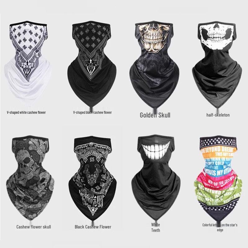 Ice Silk Sun Protection Motorcycle Riding Headband