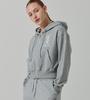 Ufc Gothic Zip-Up Hoodie Melange Grey U2Hdv3319(W)Mg