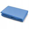 Large COTTON FITTED SHEET 220x200 Durable Blue Color