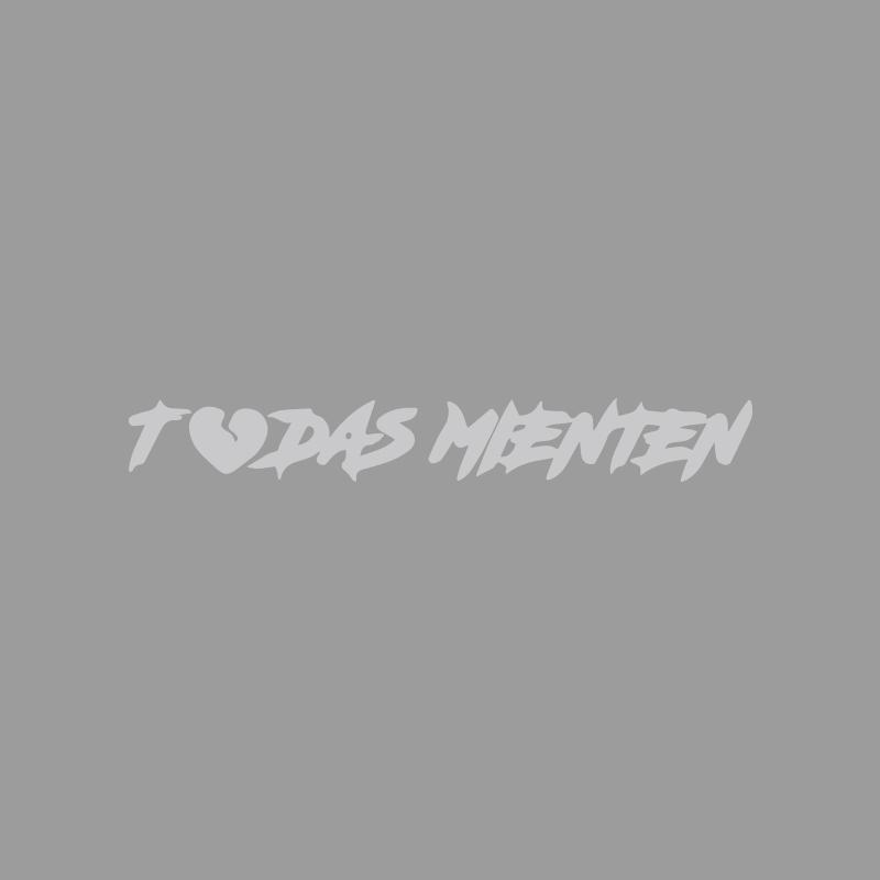 TODAS MIENTEN heartbreak text creative&funny stickers for cartoon fans&lover,high quality for car trucks motorcycles & laptops