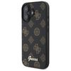 Hülle für iPhone 16 Guess Peony Script MagSafe schwarz