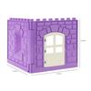 Große Partikel Bausteine Haus Fenster Wand Türen Haushaltszubehör Kinder Hots Ziegel Diy Spielzeug Für Kinder Mädchen Set Geschenk