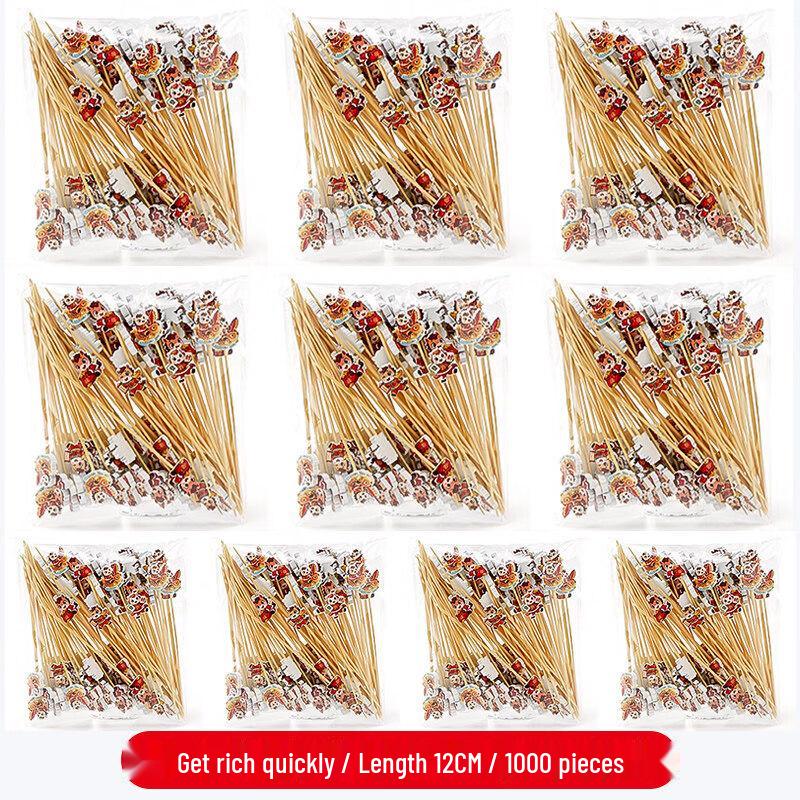 Disposable Bamboo Fruit Picks