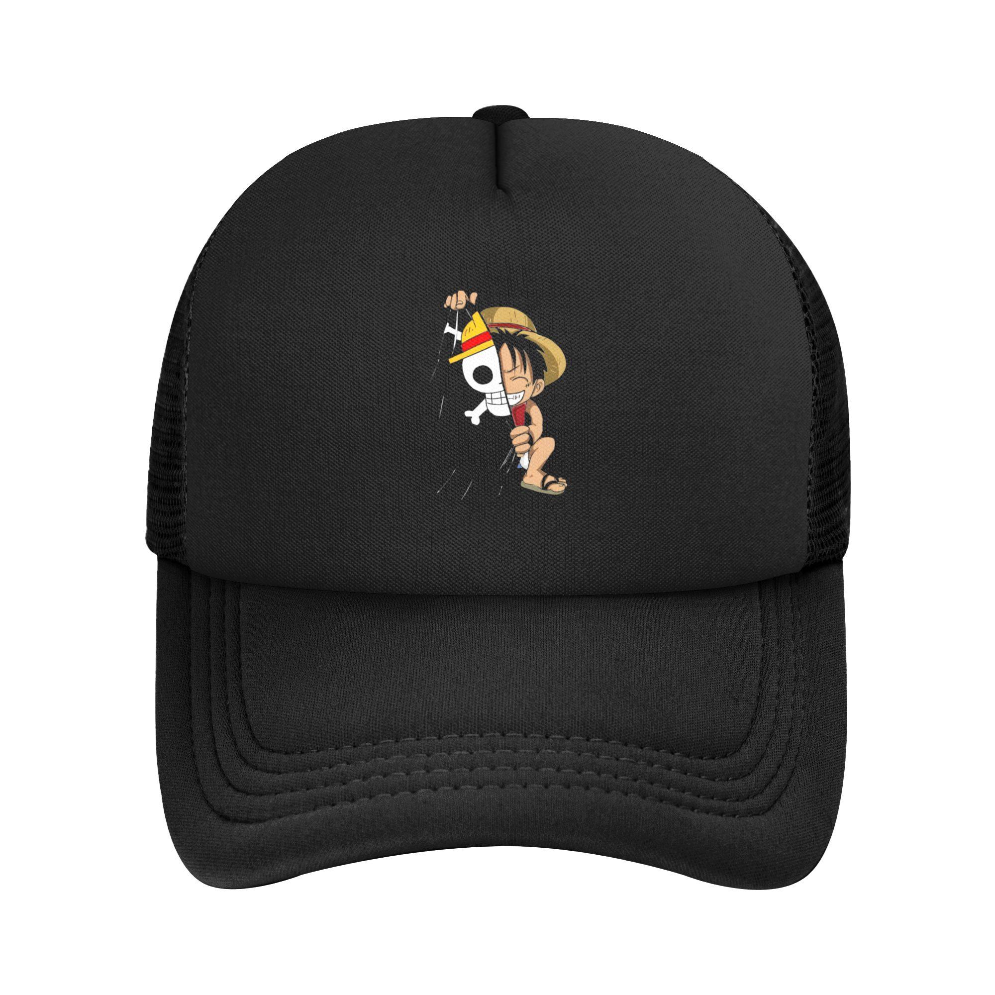 Tony Tony Chopper Mesh Baseball Cap Adult HipHop Trucker Worker Hats onepieces Adjustable Polyester Sun Caps One Size