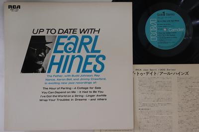 LP Record EARL HINES  Up To Date With Earl Hines RGP1184 RCA 1976 Japan Jazz Used