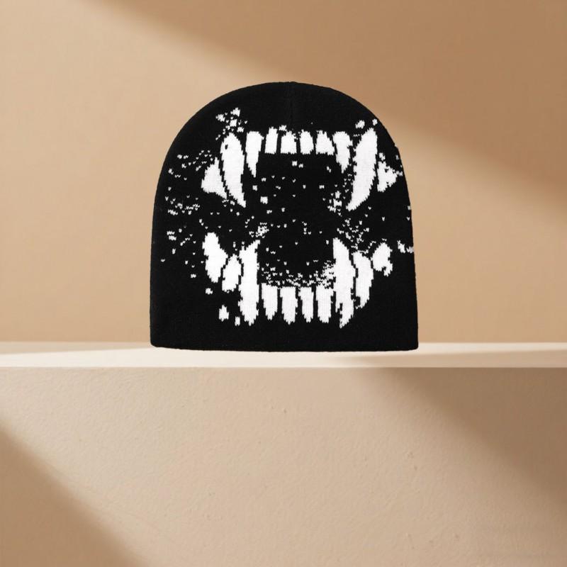 Funny Versatile Knit Beanie Men Women Hip Hop Street Style All