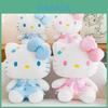 Hello Kitty Cartoon Animal Plush Toy With Short Pile Fabric For Kids And Teens