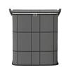 Home Essentials Storage Bag With Large Window Grid For Bedroom Organization