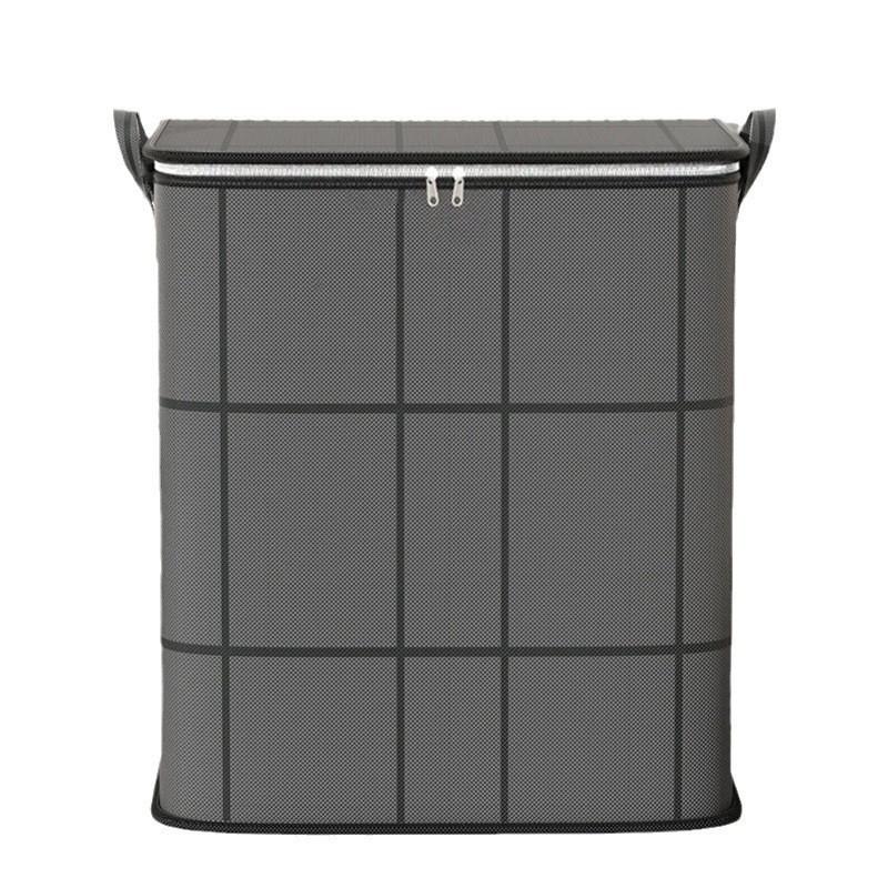 Home Essentials Storage Bag With Large Window Grid For Bedroom Organization