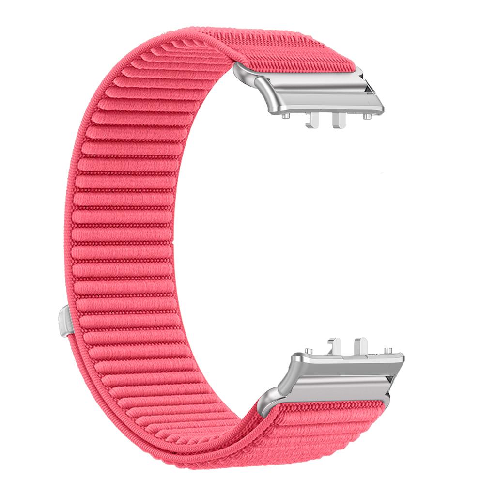 For Honor Watch X5 Watch Band Rugged Mountain Texture Magic Tape Nylon Strap