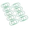 40PCS Star Paper Clips Bright Color Rust Proof Coating Portable Lightweight for   Home