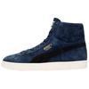 NOAH x Suede Classic Mid top Skateboard-Schuhe Unisex Blau Weiß Schwarz 398315-01