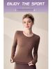 Women's Elastic Breathable Slim-Fit Sports Top for Running and Yoga - Long Sleeve, Autumn/Winter