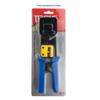 MANCOM 6P8P Crimping & Wire Stripping Pliers, EZ Multi-Color Through-Hole Crystal Head Network Cable Tool