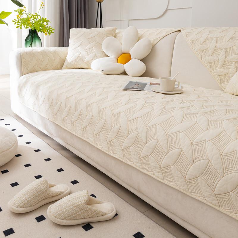 Подушка для дивана из стираного хлопка — фото 6