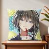 Cute Mme anime Llove Song cushion cover For Pillow Printing Sofa Decoration Home Car Room Coffee Shop Office Nordic Simplicity