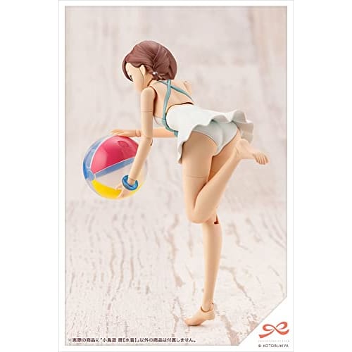 Kotobukiya (KOTOBUKIYA) Sousai Shojo Teien Takanashi Reiji [Swimsuit] 1/10 Scale Plastic Model JK020, Approximately 160mm Tall