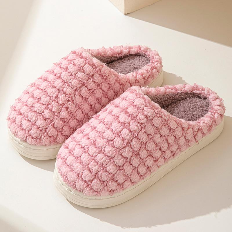 Fashion Casual Fluffy Women's Slippers Flat Winter Plush Woman Shoes Luxury Designer Fuzzy Fur Slides Indoor Elegant Footwear Soft Sole