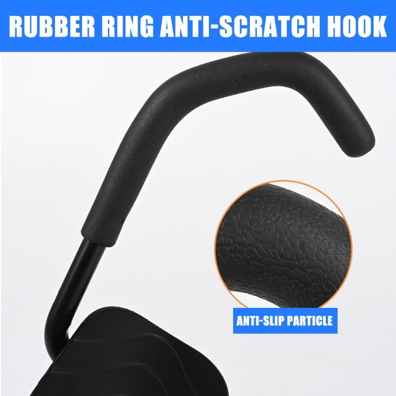 Rennrad Aufbewahrungsständer Fester Hängehaken Fahrradständer Wandmontage Fahrradstützständer Halterung Metall Mountainbike Ständer