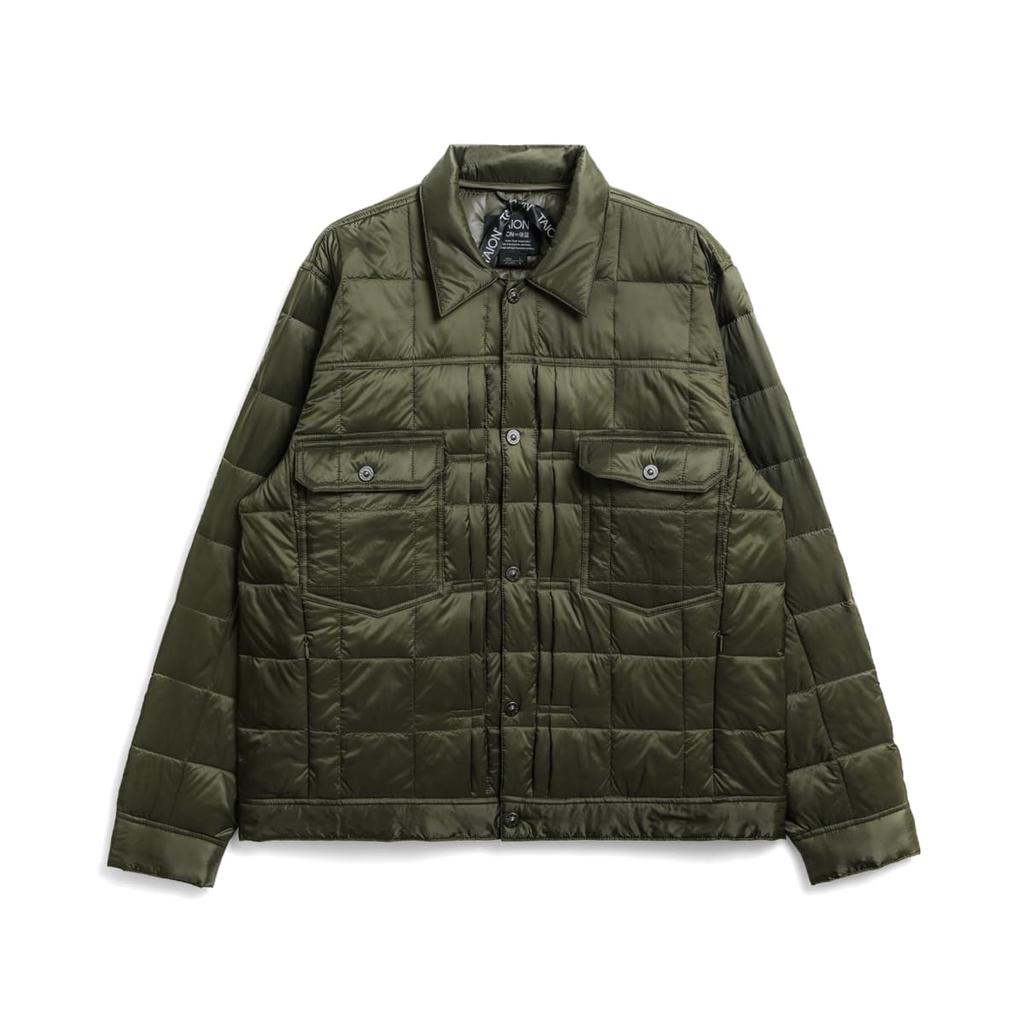 Taion Down Jacket Dark Olive Men's 109GJ,