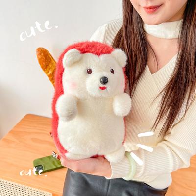 Apple Hedgehog Plush Toy Cute Pillow Stealing Little Hedgehog Apple Doll Removable Doll