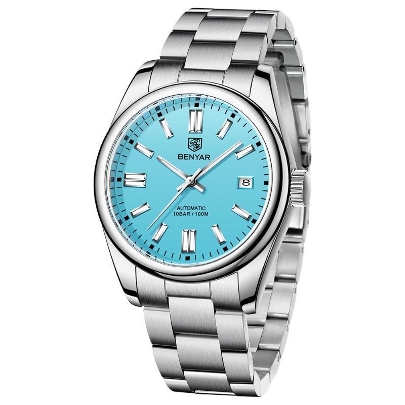 Watch Men`s Mechanical Watch Fashion Steel