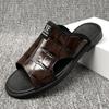 Large size 47 48 supply sandals men's 2025 new men's casual non-slip beach shoes Roman cool slippers
