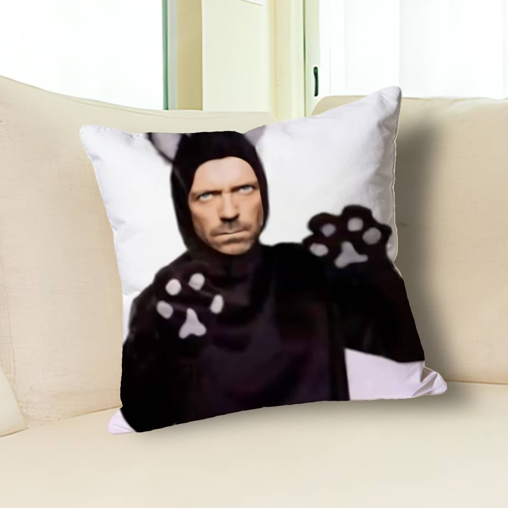 TV H-Houses MD Anime Celebrity Merchandise All-Match Printed Pillow Case Sofa Car Office Room Decoration Protector