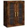VidaXL Wall Cabinet Smoked Oak 69.5x34x90 Cm 828473