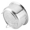 Stainless Steel Steam Basket with Handle Sugar Removal Rice Cooker Insert Steaming Rack for Food Egg Vegetables Fruits