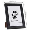 Pet Paw Print Desk Frame With Ink Kit Pet Memorial Picture Frame With Pawprints For Home Decor