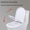 MDNG Slow-Close Thickened Toilet Seat