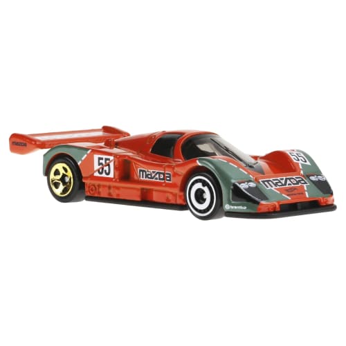 Hot Wheels Basisbil Mazda 787B Kjøretøy Leketøy Minibil 3 år og oppover Oransje HXR14