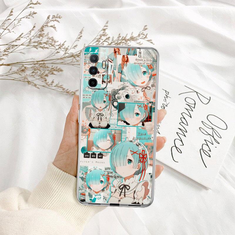 

IK26 Emilia Ram Rem Phone Case for Motorola Moto G10 G20 G30 G31 G32 G34 G35 G41 G42 G50 G51 G52 G55 G60 G60S G62 G71 G72 G75 Motorola Moto G50