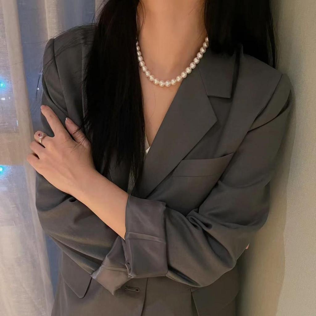 Shi Jia High-End Pearl Sweater Chain Necklace - Autumn/Winter 2005 Collection