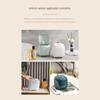 New Luxury Pressing Desktop Trash Can Double-Layer Coffee Table Bomb Cover Small Storage Bucket Bedroom Bathroom Trashbin