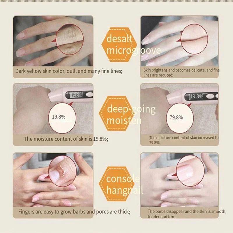 Wrinkle Removal Anti-Crack Hand Cream Skin Cracked Repair Products Soften Nourish Anti-drying Whitening Moisturizing Hand Care