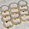 High End Fashion Micro Inlaid Zircon Clover Bracelet with Gold Plating for Women's Jewelry