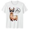 No Drama Just Llama TShirt Llama Animal Birthday Gift For Him And Her