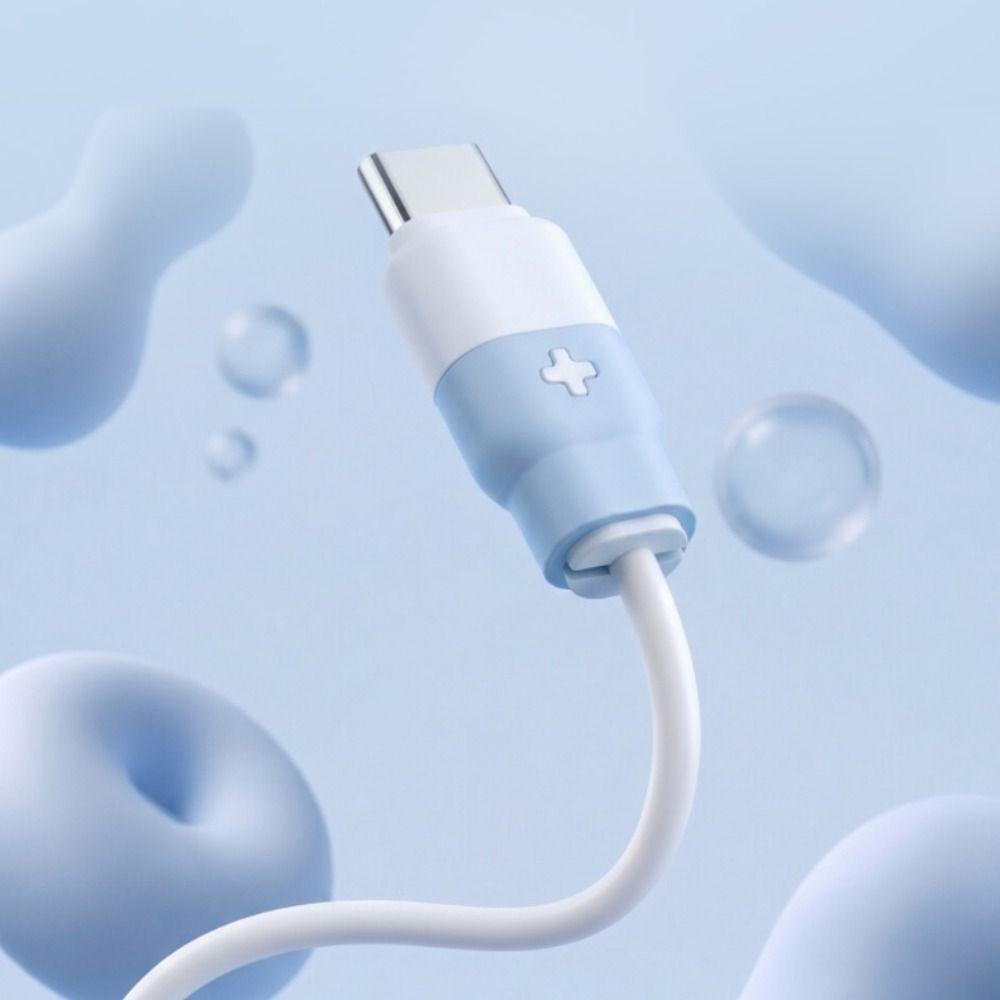 Decorative Data Cable Protective Cover Anti-tear Cord Saver Data Line Accessories
