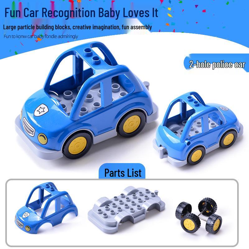 Gergely Large Particle Car & Airplane Model Interlocking Building Blocks Accessories