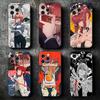 Anime Character Makima CSM Soft Phone Case for iPhone 16 16E 17 Air 15 Pro Max 14 Plus 13 Mini 11 12 7 Black Cover Back Shell