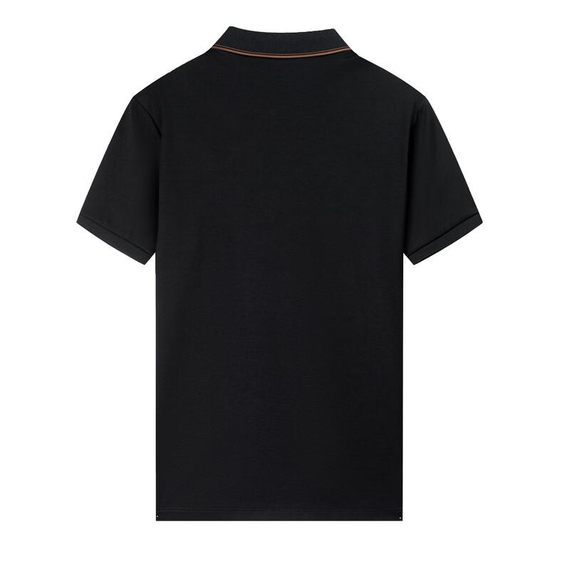 Sugon Men's Breathable Linen Cotton Blend Polo Shirt