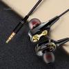 Moving Coil Iron 3.5mm Universal In-Ear Wired Earphone HiFi Stereo Music Headset