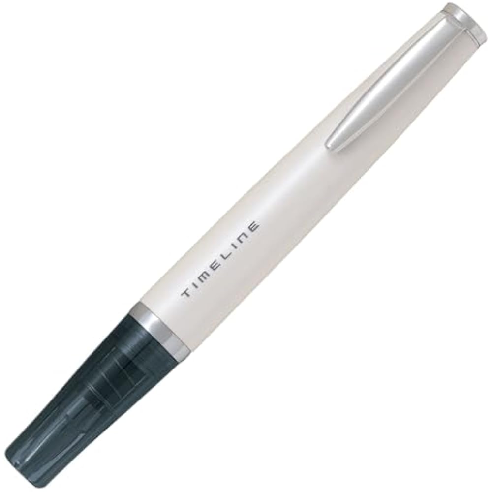 Pilot BTL-3SR-SW Timeline Present Snow White Ballpoint Pen