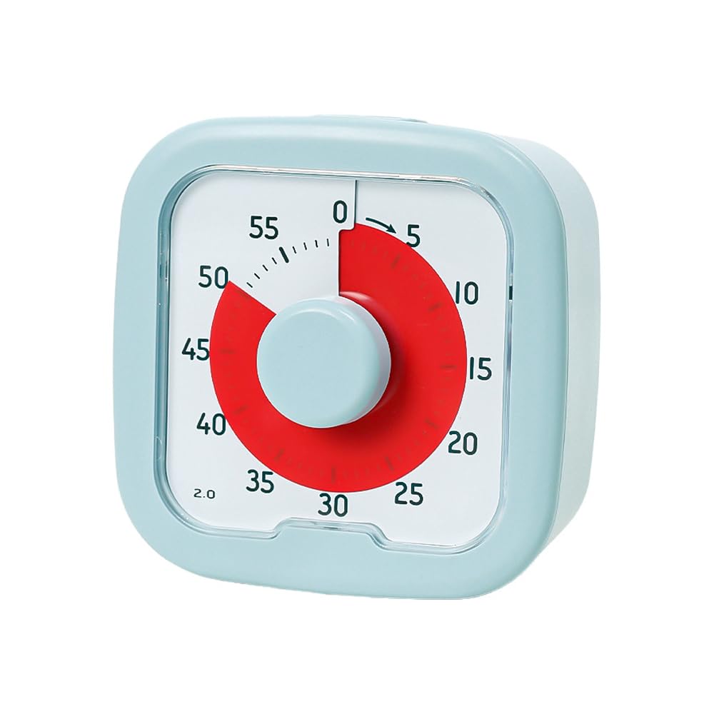 Timer, Time Management, Learning, Games, Countdown, Cooking, Kitchen, Silent Operation, Realize the Passage of Time, Ivory, Countdown Timer, for