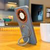 Fabric Back, Metal Magnetic Rotating Bracket, Lens Protect Case For Honor Magic 8 Lite 8 Pro Air 7 RSR Porsche 6 500 X9D Cover