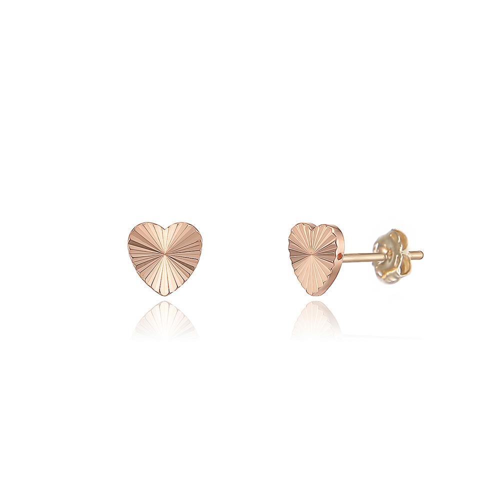 Lloyd Heart Earrings 14K Gold Earrings Lpfl3011G