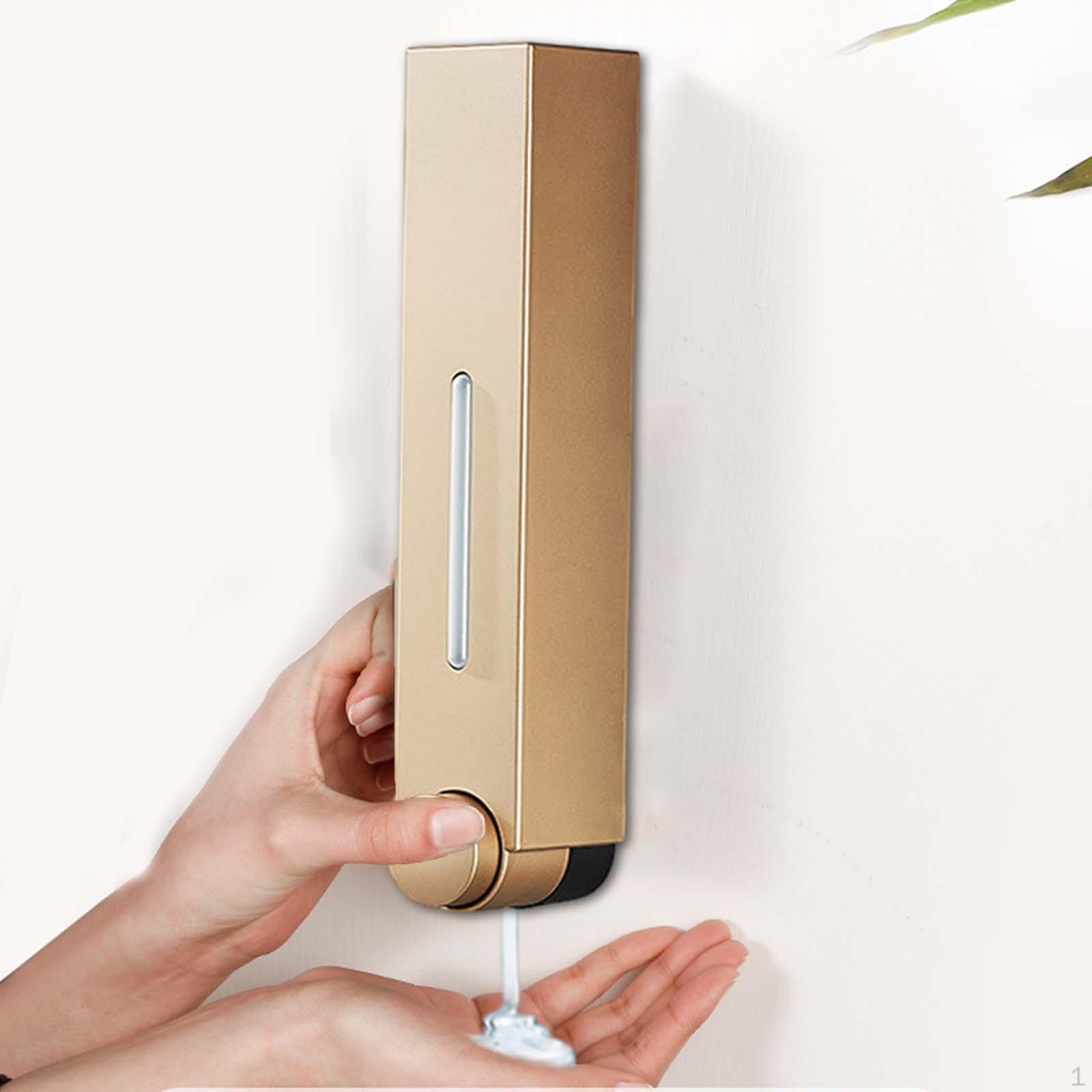 Elegant Wall-Mounted Soap Dispenser for Home and Bathroom Single Head